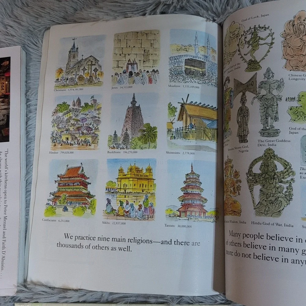 Lot Of 6 Books Geography & Cultures Childrens Atlas‎ World Homeschool Teaching